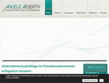 Tablet Screenshot of egerth.de